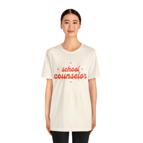 School Counselor Star Tee